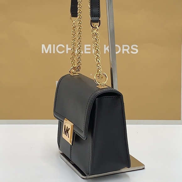 MICHAEL KORS SONIA SMALL SHOULDER XBODY BLACK COLOR - Picture 7 of 16